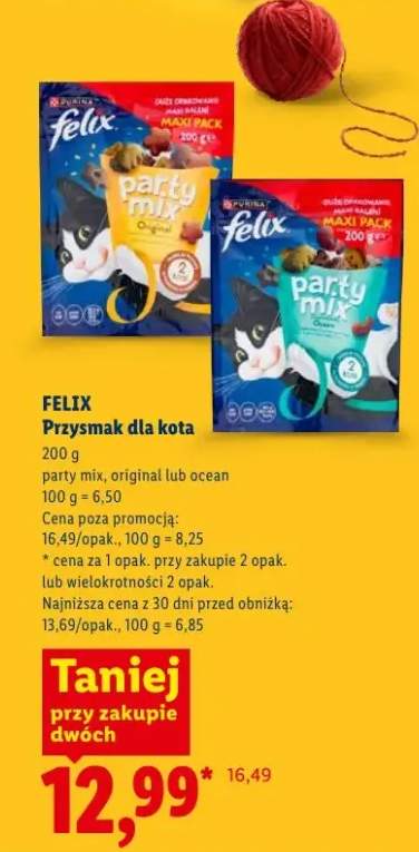 Przysmak dla kota Felix Party Mix Ocean