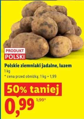 Ziemniaki jadalne luzem polskie