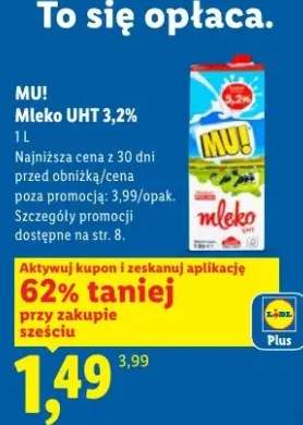 Mleko UHT MU! 3,2%