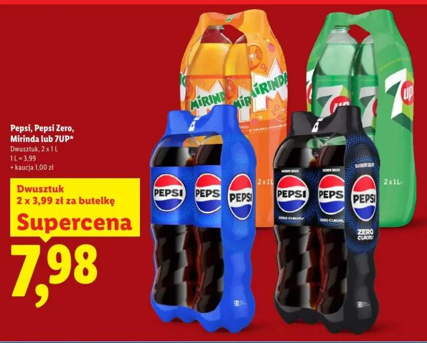 Napój 7UP dwusztuк