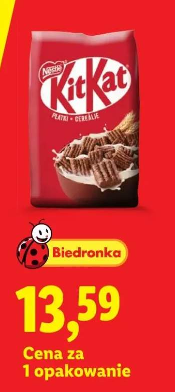 Płatki śniadaniowe KitKat Nestlé