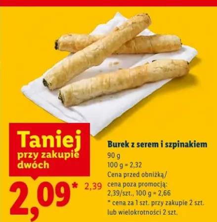 Burek z serem i szpinakiem
