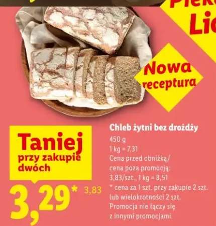 Chleb żytni bez drożdży