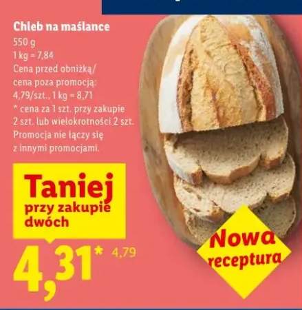 Chleb na maślance