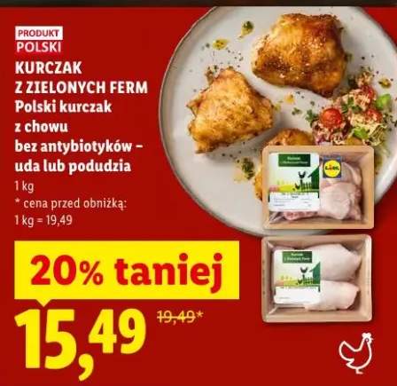 Podudzia kurczaka Kurczak z Zielonych Ferm polski kurczak z chowu bez antybiotyków