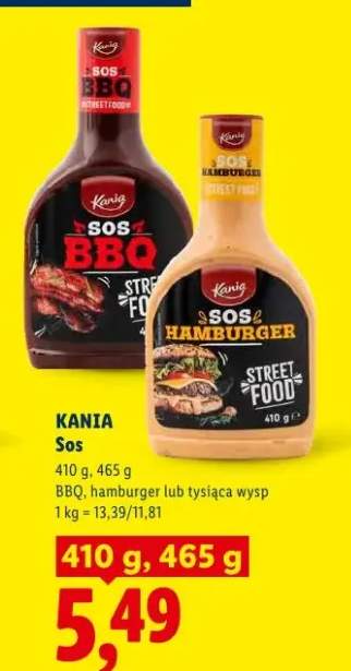 Sos Hamburger Kania