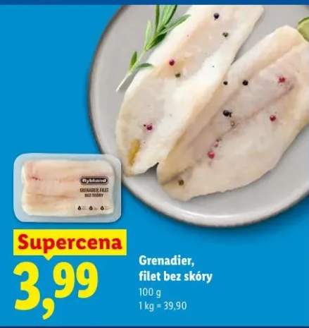 Grenadier filet bez skóry Rybband