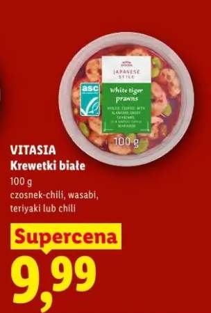Krewetki białe czosnek-chili Vitasia