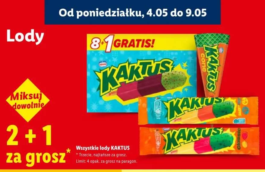 Lody Kaktus