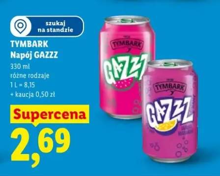 Napój Gazzz Tymbark