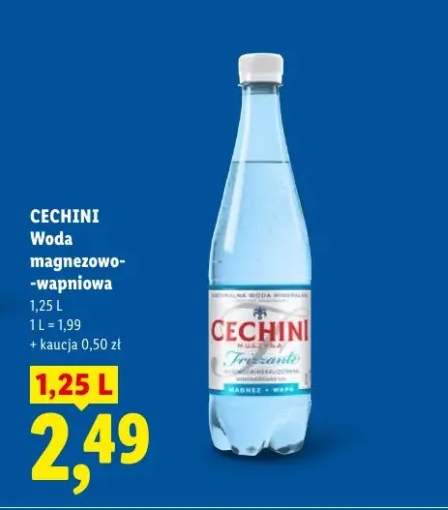 Woda magnezowo-wapniowa Cechini