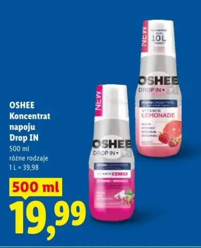 Koncentrat napoju Drop IN Oshee