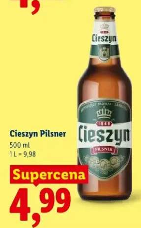 Piwo Cieszyn Pilsner