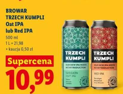 Piwo Trzech Kumpli Red IPA