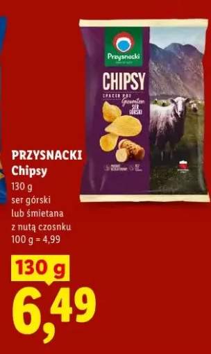 Chipsy ser górski Przysnacki