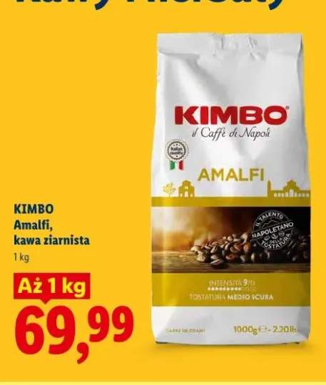 Kawa ziarnista Kimbo Amalfi