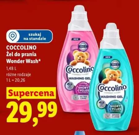 Żel do prania Wonder Wash Coccolino