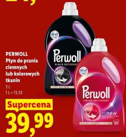 Płyn do prania kolorowych tkanin Perwoll Color Detergent renew