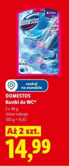 Kostki do WC Domestos Blue Mix
