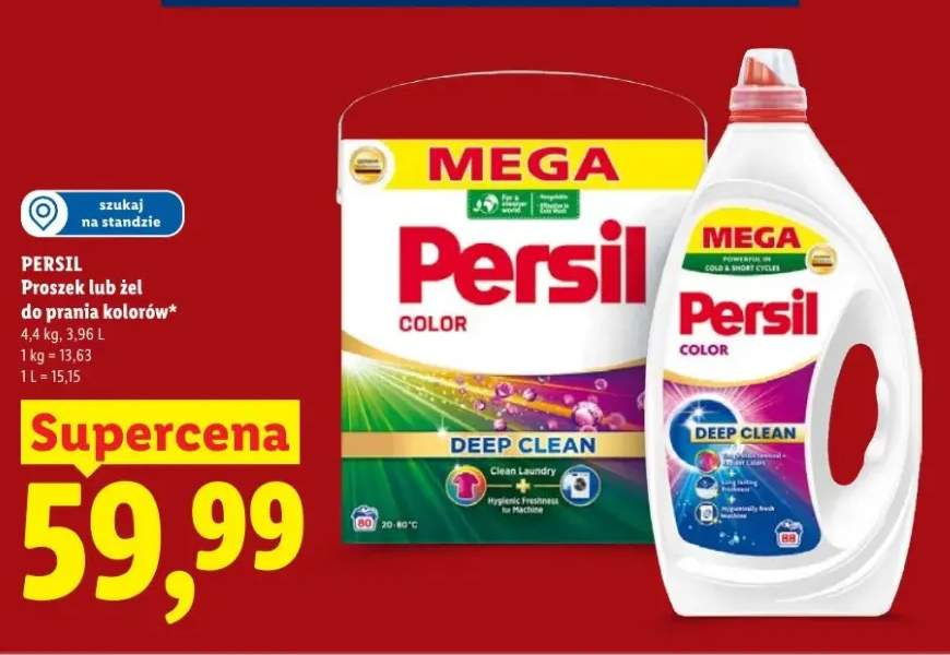 Proszek do prania kolorów Persil Color Deep Clean MEGA
