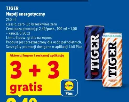 Napój energetyczny Tiger classic
