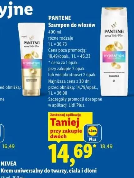 Szampon do włosów Pantene Active Hydration