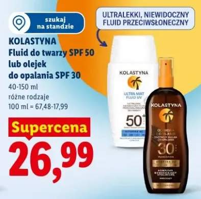 Fluid do twarzy SPF 50 Kolastyna Ultra Mat