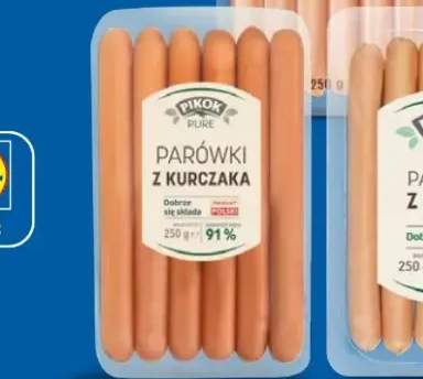 Parówki z kurczaka Pikok Pure