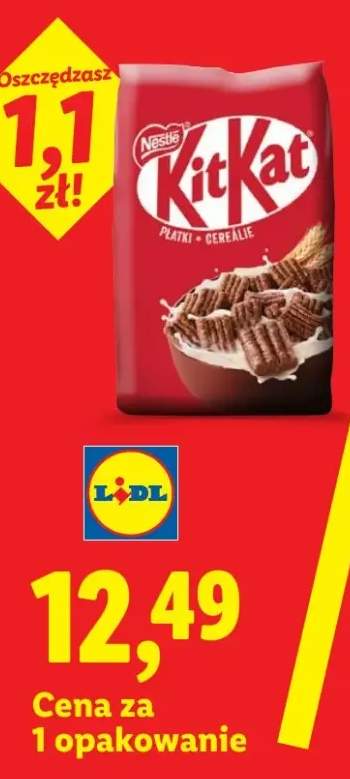 Płatki śniadaniowe KitKat Nestlé