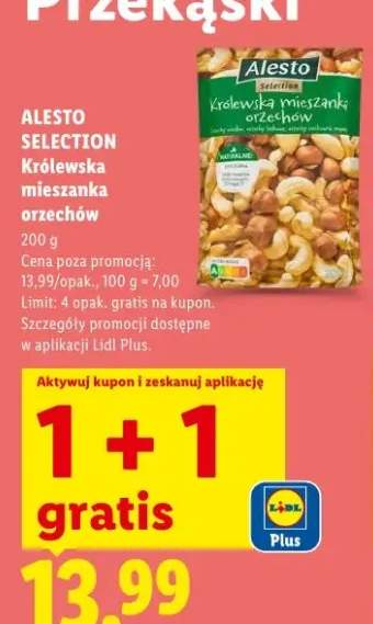 Królewska mieszanka orzechów Alesto Selection
