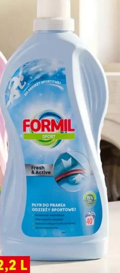 Płyn do prania odzieży sportowej Formil Sport Fresh & Active