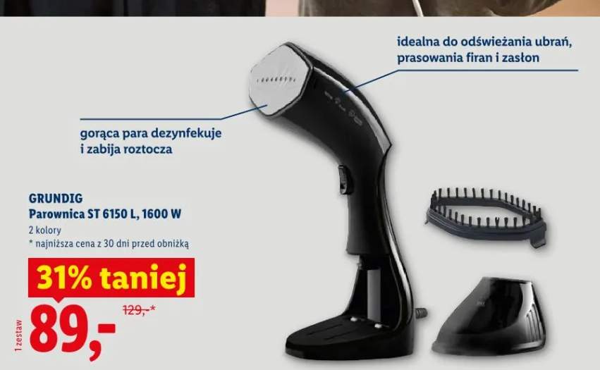 Parownica Grundig ST 6150l 1600W