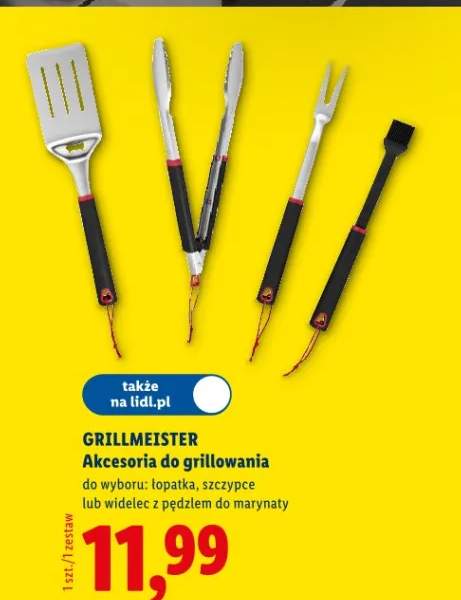 Akcesoria do grillowania Grillmeister łopatka