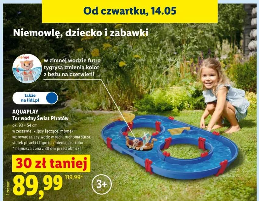 Tor wodny Świat Piratów Aquaplay 93x54cm