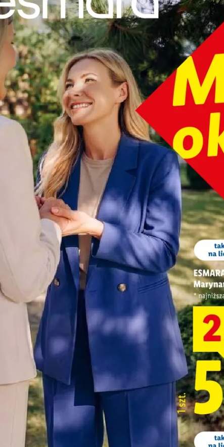 Marynarka damska z wiskozą Esmara