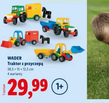 zabawka traktor