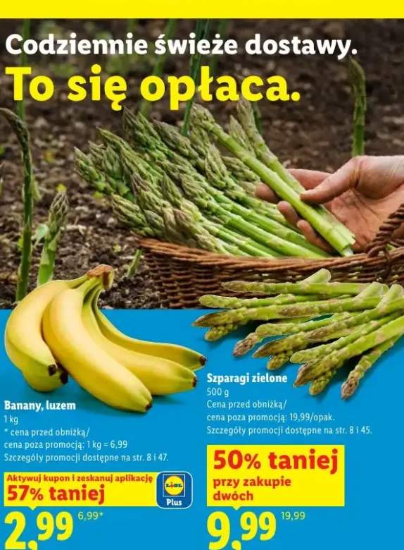 Szparagi zielone