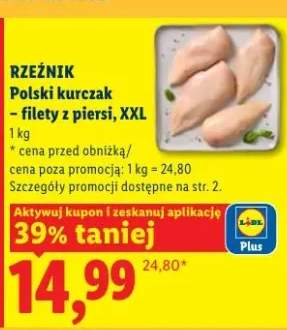 Kurczak polski filety z piersi XXL Rzeźnik