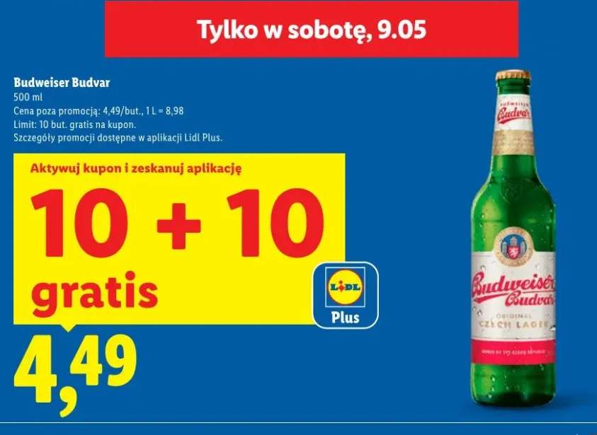 Piwo Budweiser Budvar