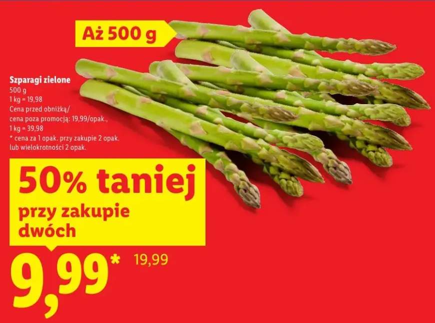 Szparagi zielone