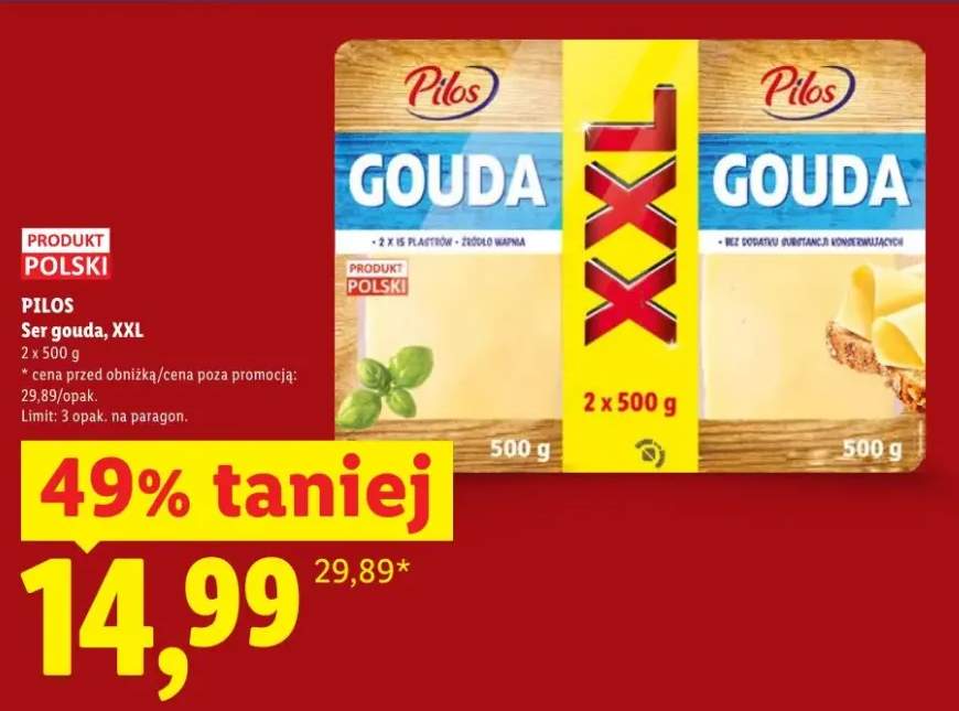 Ser gouda XXL Pilos