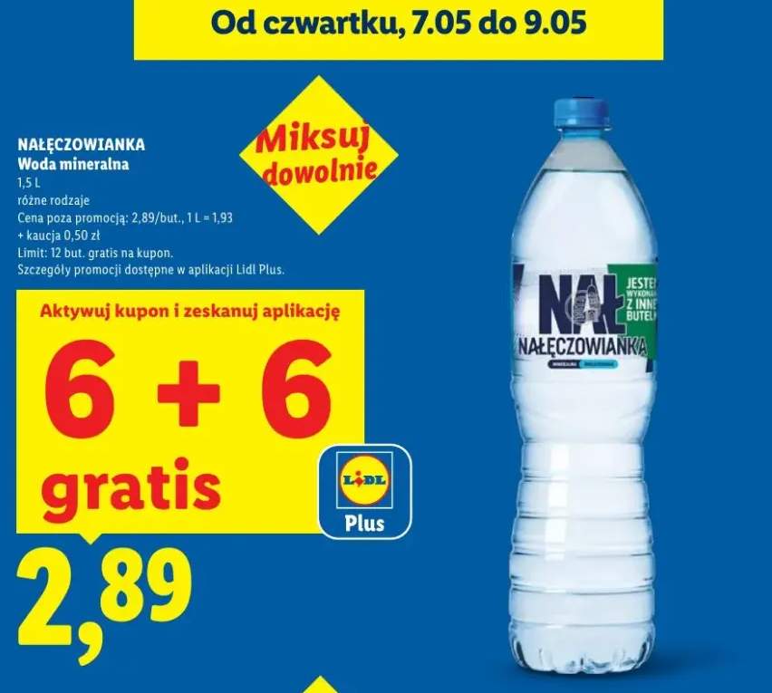 Woda mineralna Nałęczowianka