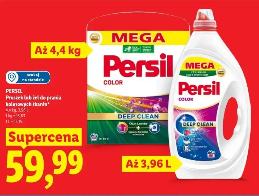 Żel do prania Persil Color Deep Clean kolorowych tkanin