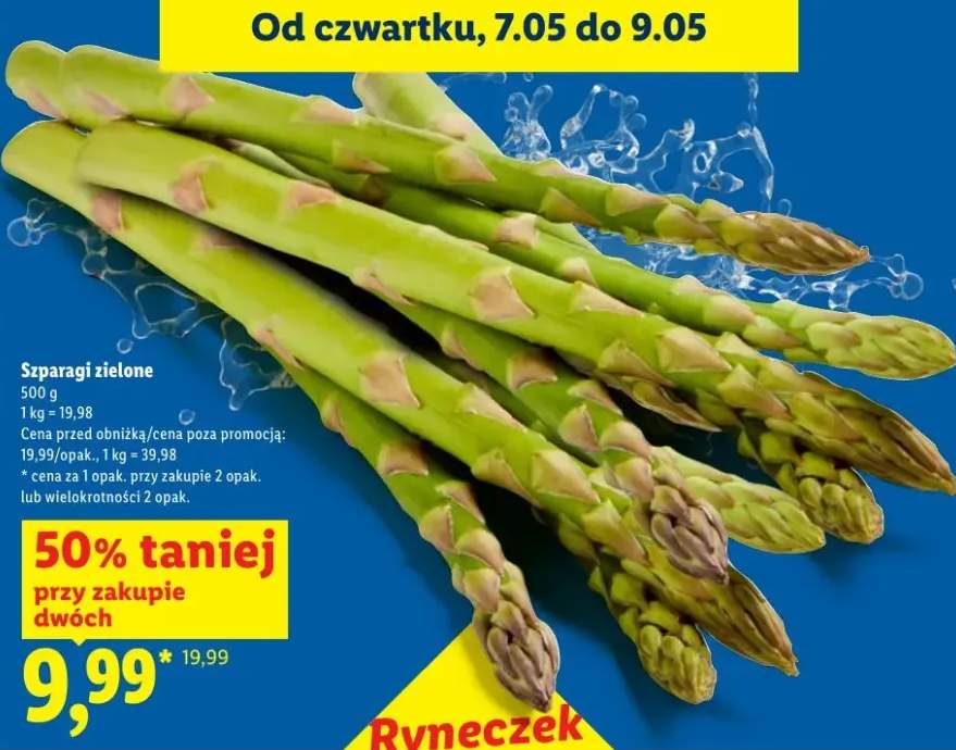 Szparagi zielone