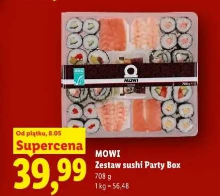 Zestaw sushi Party Box Mowi