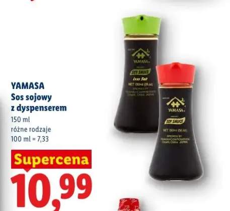 Sos sojowy z dyspenserem Yamasa