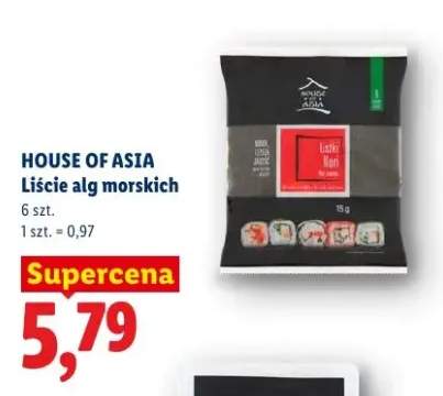 Liście alg morskich House of Asia