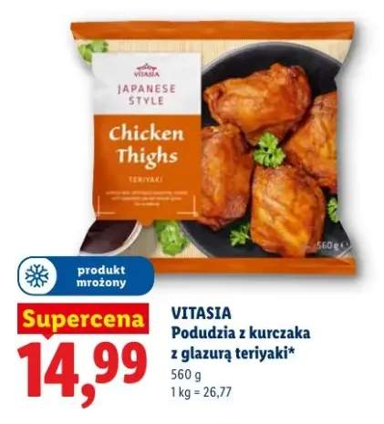 Podudzia z kurczaka z glazurą teriyaki Vitasia