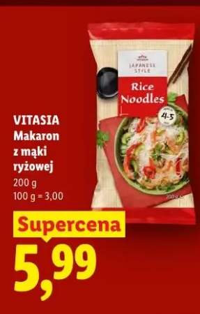 Makaron z mąki ryżowej Vitasia Japanese Style