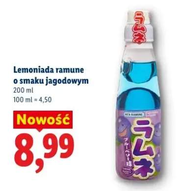 Lemoniada ramune o smaku jagodowym